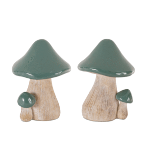 Home elegant garden mushroom decor set